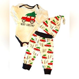 Holiday Time baby size 12 months Christmas outfit